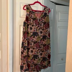 LOFT-  Floral Dress